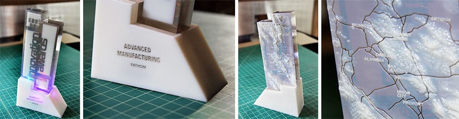 Fathom D Printing Advanced Manufacturing Award Pics