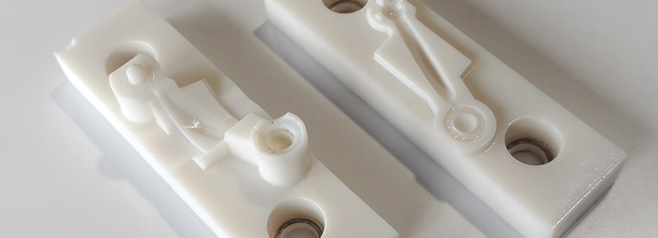 Rocker Arm X PolyJet Soft Jaw Fixture